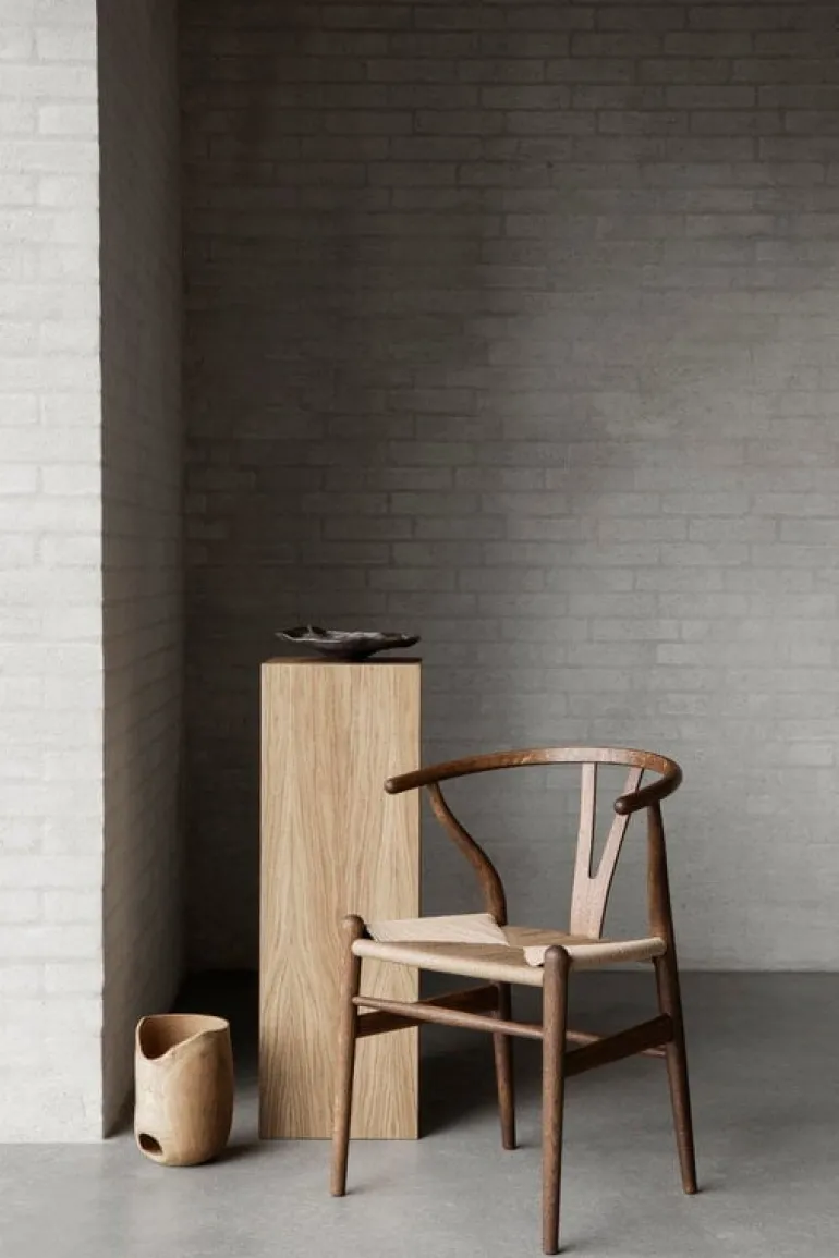 Carl Hansen & Søn CH24 Wishbone chair, smoked oiled oak - natural cord