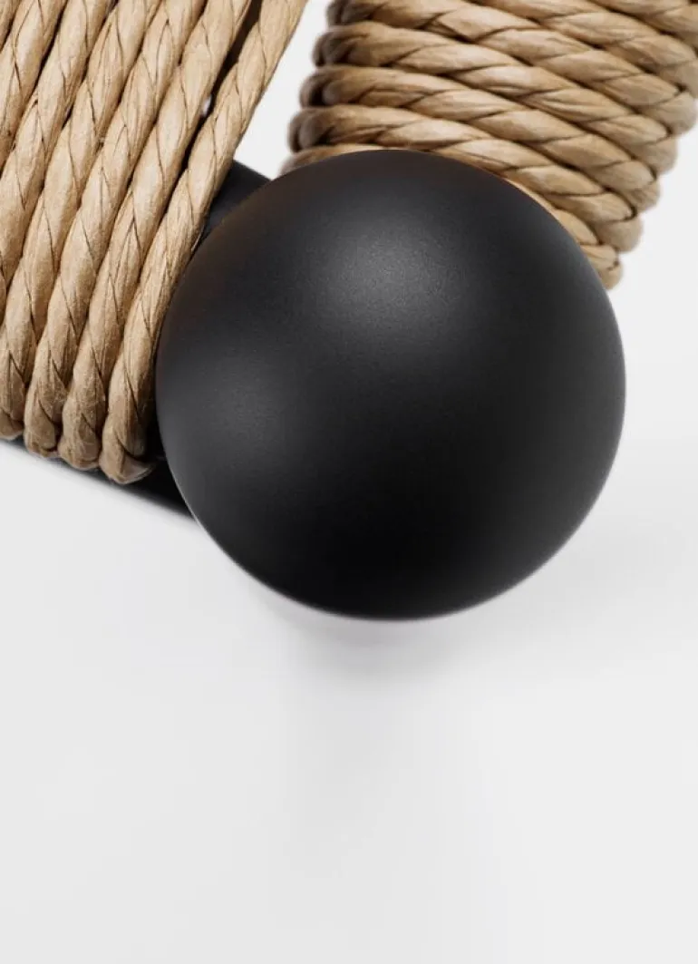 Carl Hansen & Søn CH24 Wishbone chair, black oak - natural cord