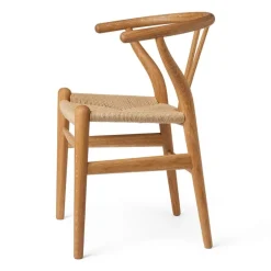 Carl Hansen & Søn CH24 Wishbone children's chair, oiled oak - natural cord