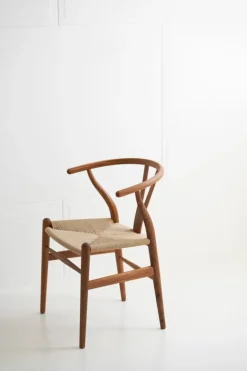 Carl Hansen & Søn CH24 Wishbone chair, oiled teak - natural cord