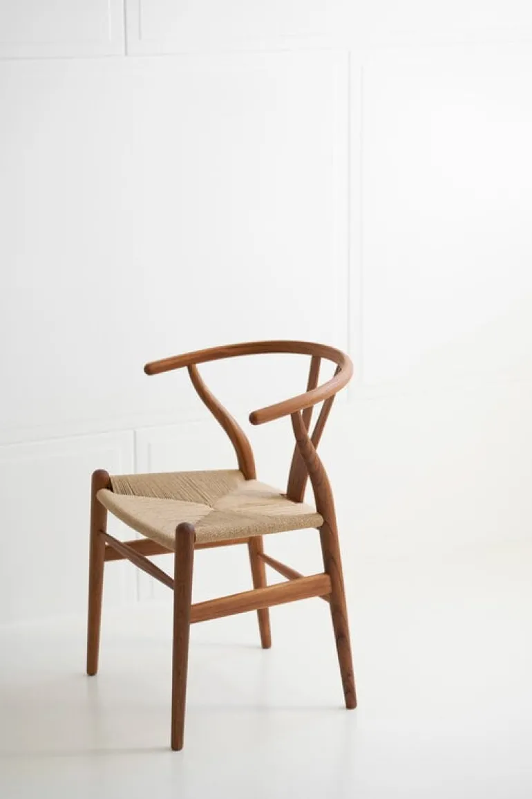 Carl Hansen & Søn CH24 Wishbone chair, oiled teak - natural cord