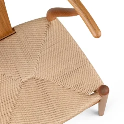 Carl Hansen & Søn CH24 Wishbone chair, oiled teak - natural cord