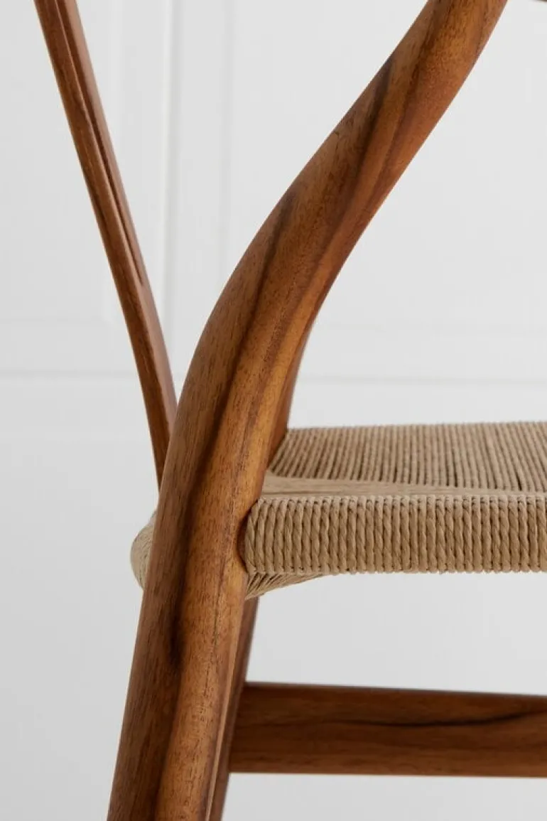 Carl Hansen & Søn CH24 Wishbone chair, oiled teak - natural cord