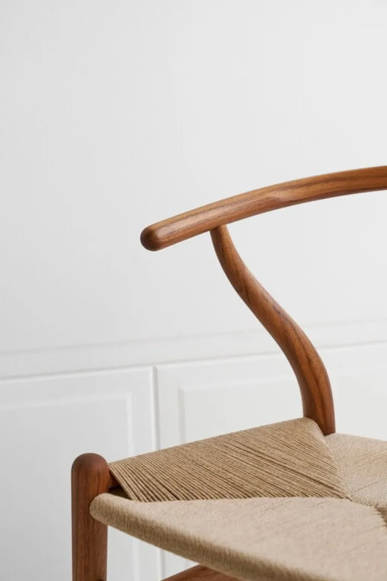 Carl Hansen & Søn CH24 Wishbone chair, oiled teak - natural cord