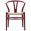 Carl Hansen & Søn CH24 Wishbone chair, soft red brown - natural cord