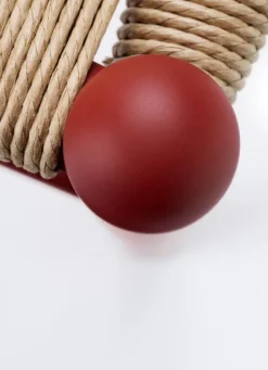 Carl Hansen & Søn CH24 Wishbone chair, soft red brown - natural cord