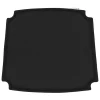 Carl Hansen & Søn CH24 Wishbone cushion, black leather Loke 7150