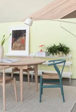 Carl Hansen & Søn CH24 Wishbone chair, soft pewter - natural cord