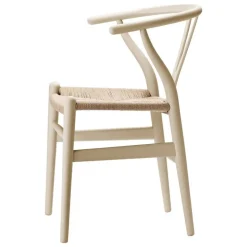 Carl Hansen & Søn CH24 Wishbone chair, soft barley - natural cord