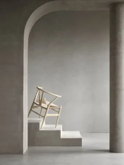 Carl Hansen & Søn CH24 Wishbone chair, soft barley - natural cord