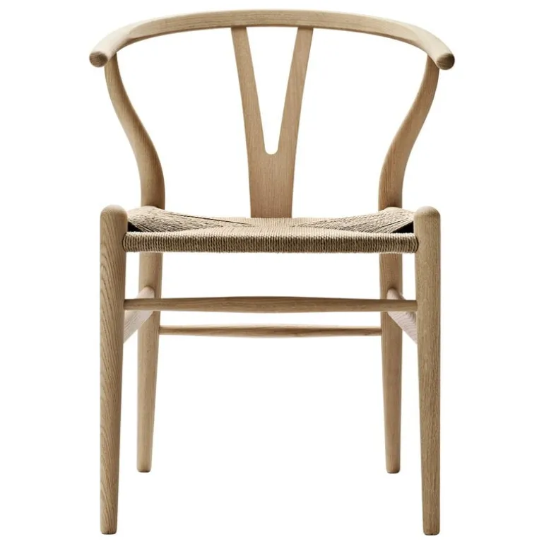 Carl Hansen & Søn CH24 Wishbone chair, soaped oak - natural cord