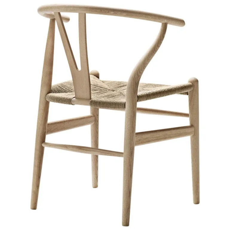 Carl Hansen & Søn CH24 Wishbone chair, soaped oak - natural cord