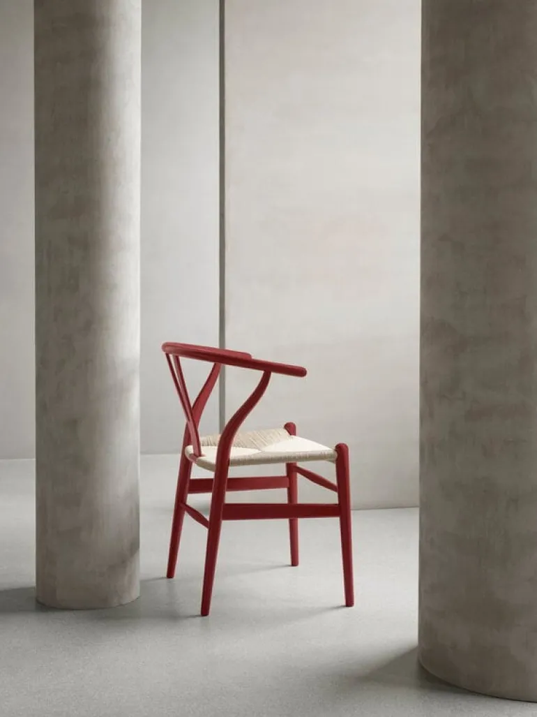 Carl Hansen & Søn CH24 Wishbone chair, soft Falu - natural cord