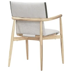 Carl Hansen & Søn Embrace E008 dining chair cushion, Agora Life Oat
