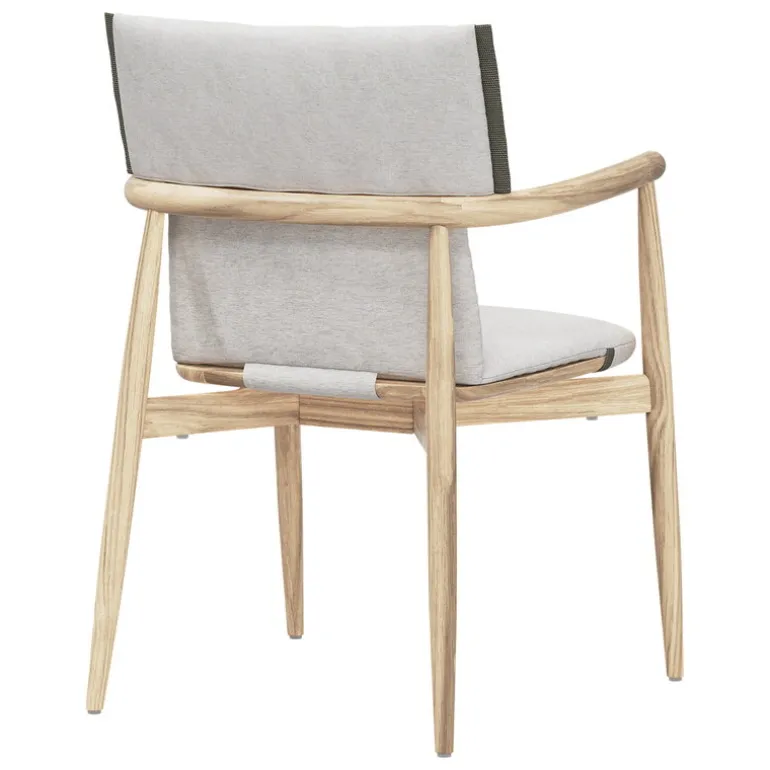 Carl Hansen & Søn Embrace E008 dining chair cushion, Agora Life Oat