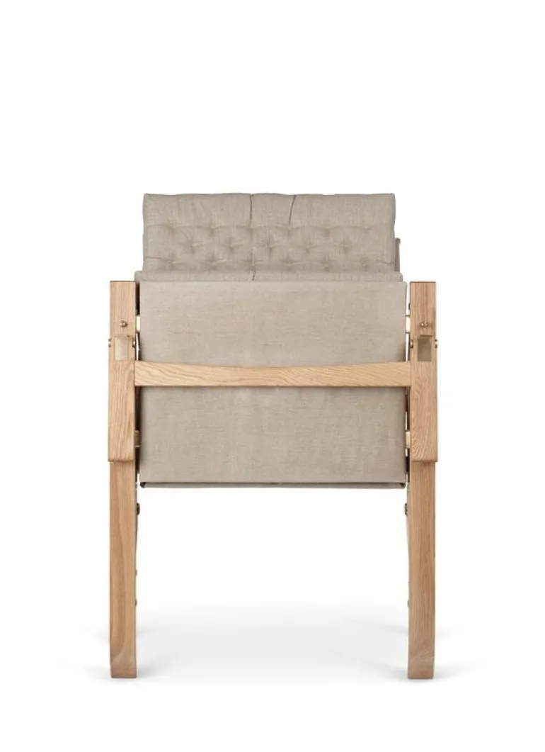 Carl Hansen & Søn FK11 Plico chair, oiled oak - natural linen