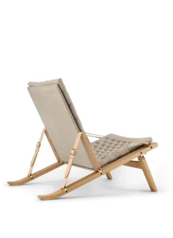 Carl Hansen & Søn FK11 Plico chair, oiled oak - natural linen