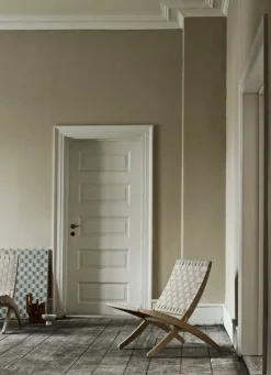 Carl Hansen & Søn MG501 Cuba lounge chair, oiled oak - natural webbing