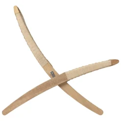 Carl Hansen & Søn MG501 Cuba lounge chair, oiled oak - natural cord