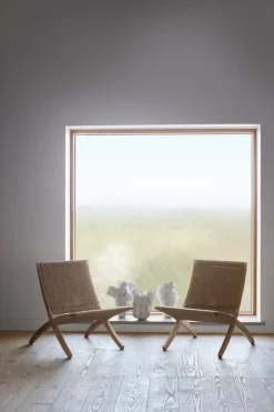 Carl Hansen & Søn MG501 Cuba lounge chair, oiled oak - natural cord