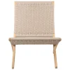 Carl Hansen & Søn MG501 Cuba outdoor lounge chair, teak - Sesame 083