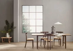 Carl Hansen & Søn OW58 T-chair, oiled walnut - beige leather Sif 90
