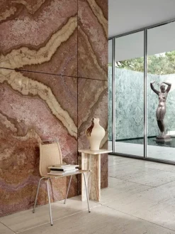 Carl Hansen & Søn PK1 chair, stainless steel - natural paper cord