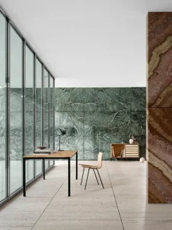 Carl Hansen & Søn PK1 chair, black steel - natural paper cord