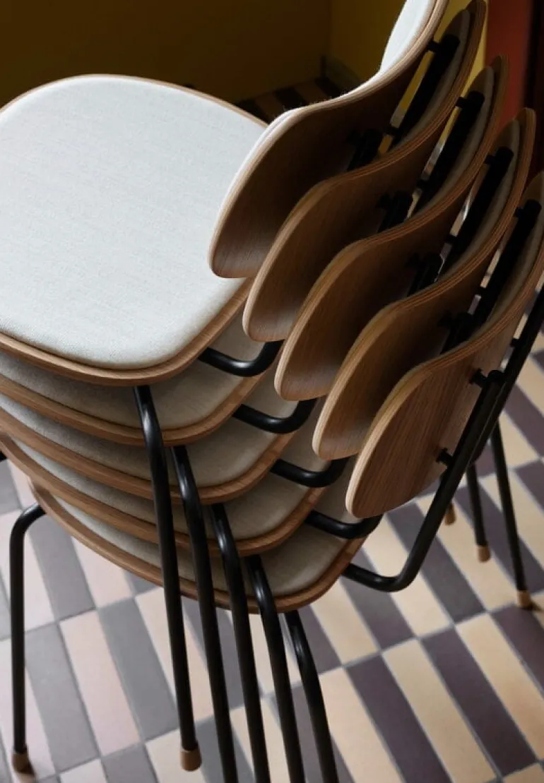 Carl Hansen & Søn VLA26P Vega chair, black - lacquered oak - Mood 01104