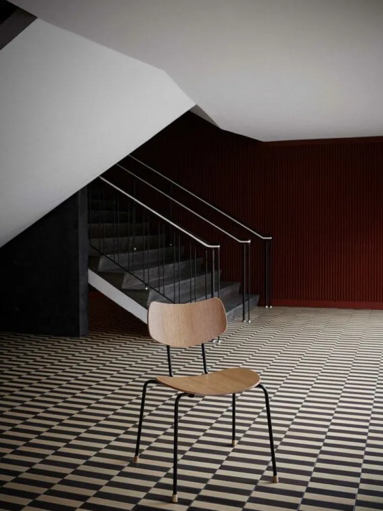 Carl Hansen & Søn VLA26T Vega chair, black - lacquered oak