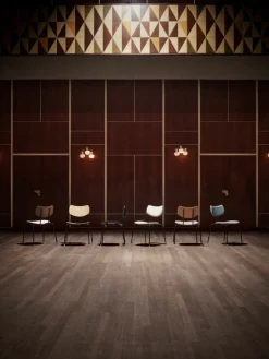 Carl Hansen & Søn VLA26T Vega chair, black - lacquered oak