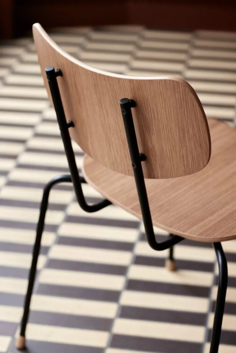 Carl Hansen & Søn VLA26T Vega chair, black - lacquered oak