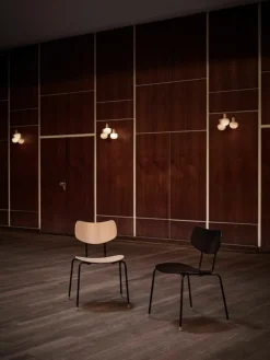 Carl Hansen & Søn VLA26T Vega chair, black - lacquered oak