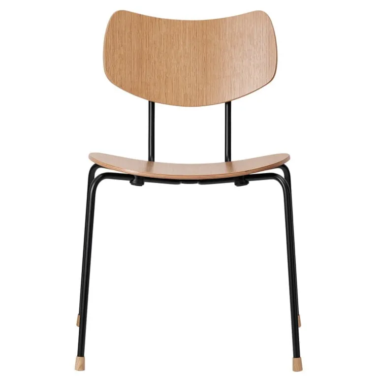 Carl Hansen & Søn VLA26T Vega chair, black - oiled oak