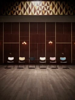 Carl Hansen & Søn VLA26T Vega chair, black - oiled oak