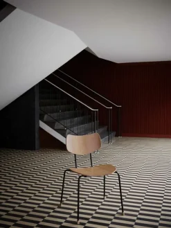 Carl Hansen & Søn VLA26T Vega chair, black - oiled oak