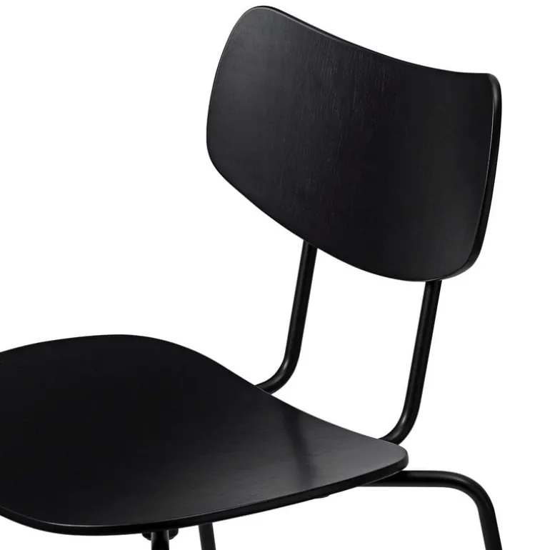 Carl Hansen & Søn VLA26T Vega chair, black - black oak