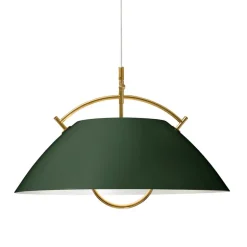 Carl Hansen & Søn Wegner pendant, dark green - gold
