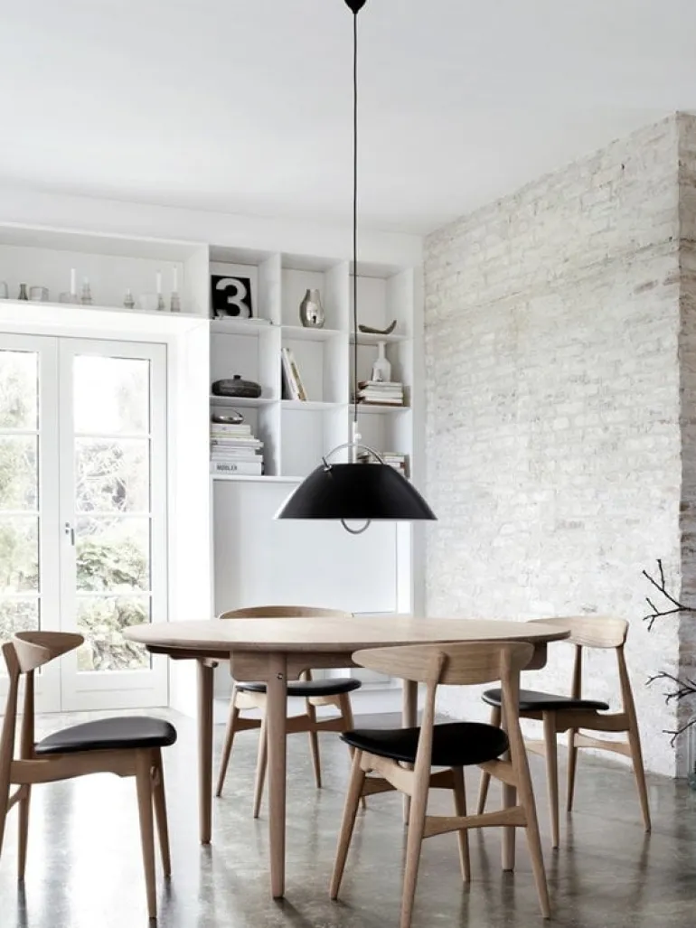 Carl Hansen & Søn Wegner pendant, black - nickel