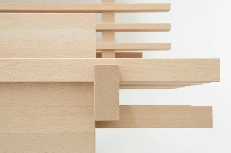 Collaboratorio Cubile 100 bed, beech