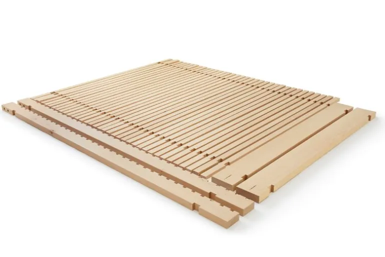 Collaboratorio Cubile 100 bed, beech