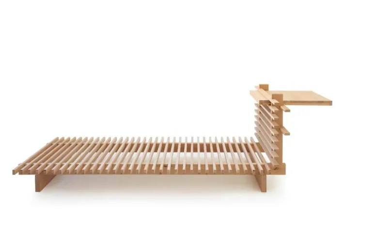 Collaboratorio Cubile 100 bed, beech