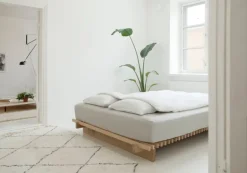 Collaboratorio Cubile 160 bed, oak