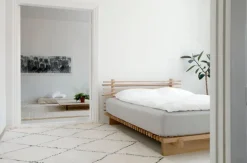 Collaboratorio Cubile 160 bed, oak