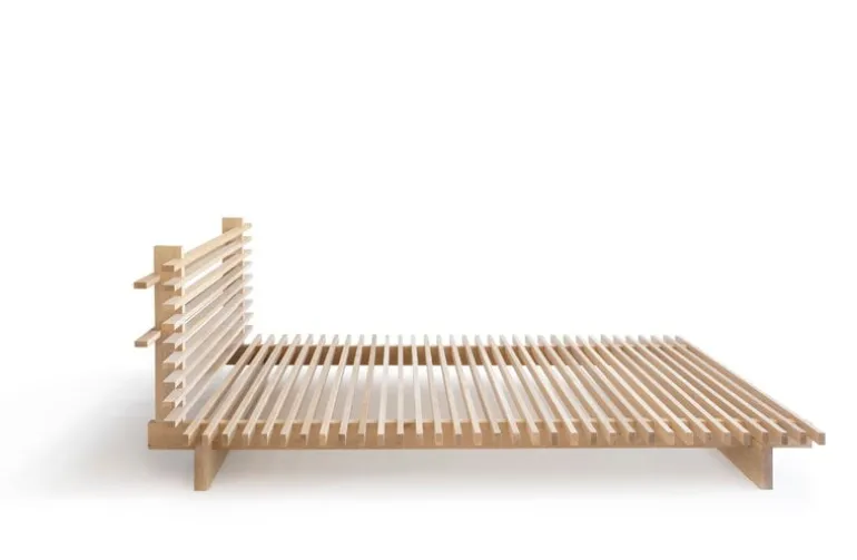 Collaboratorio Cubile 160 bed, oak