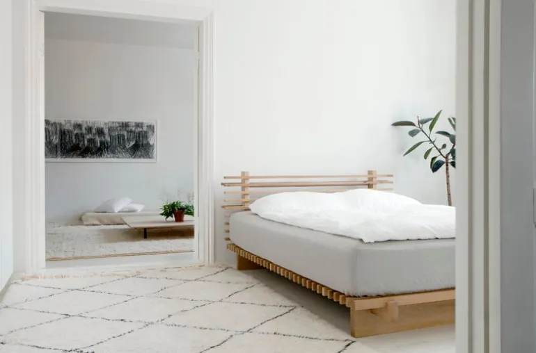 Collaboratorio Cubile 180 headboard, oak