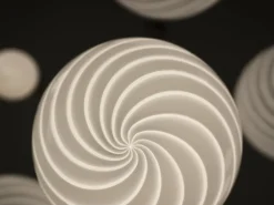 Copenhagen Venice P30 Vetri Murano plafond lamp, white