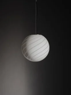 Copenhagen Venice S30 Vetri Murano pendant, white