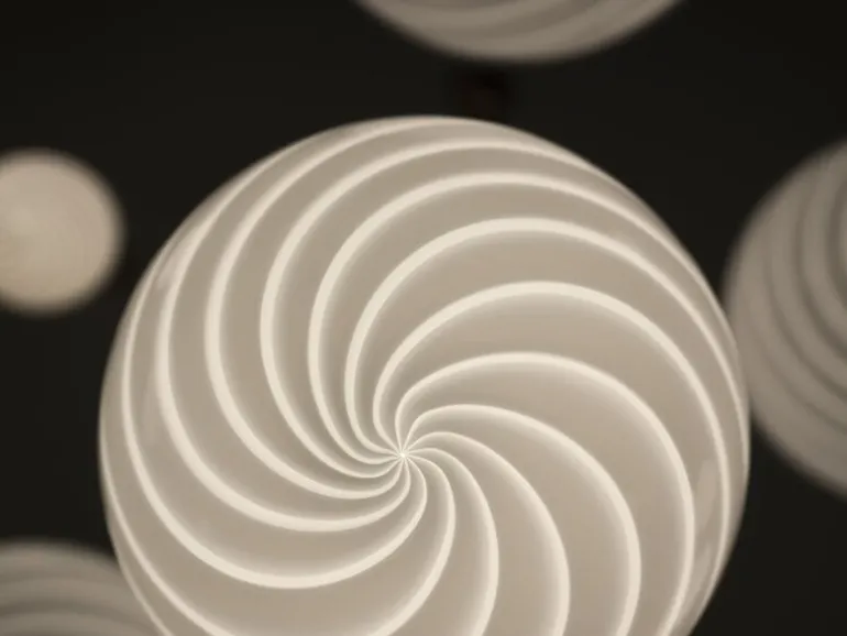 Copenhagen Venice S20 Vetri Murano pendant, white