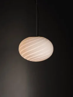 Copenhagen Venice S35 Vetri Murano pendant, white